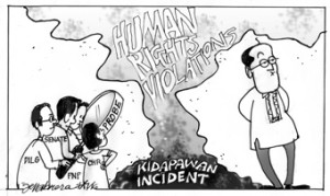 Editorial cartoon, April 7, 2016