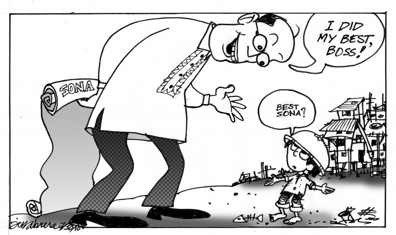 Editorial cartoon, July 30, 2015 | Inquirer Opinion