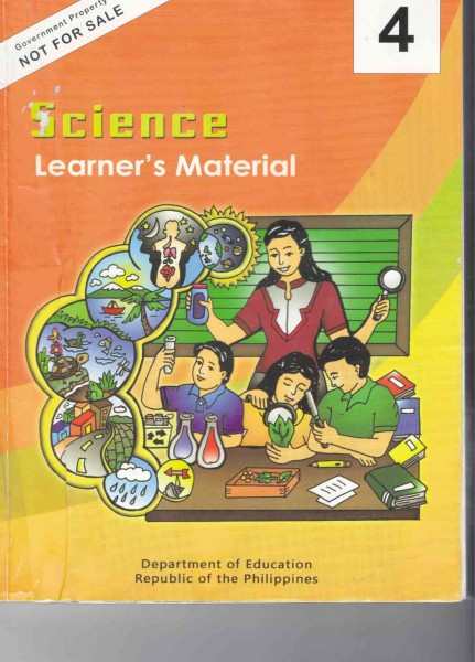 COVER of the first edition (2015) of the “Science Learner’s Material” for Grade 