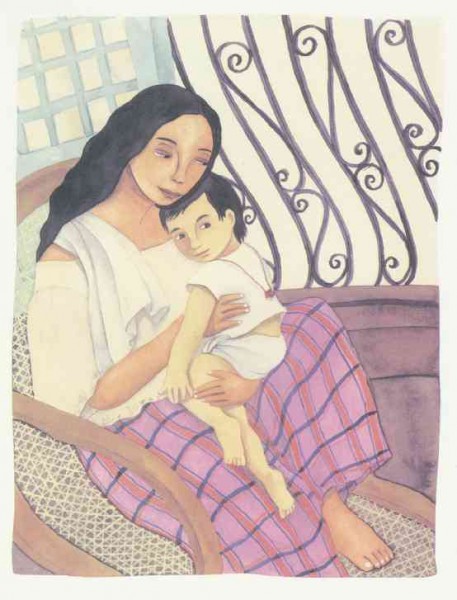TWO of the illustrations by Joanne de Leon in the book “Antukin: Philippine Folk Songs and Lullabyes.” The songs were selected by Felicidad A. Prudente, Ph.D.