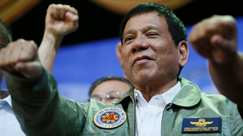 Philippine President Rodrigo Duterte AP Photo/Bullit Marquez, File
