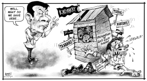 Editorial Cartoon April Inquirer Opinion