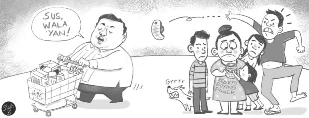 Editorial cartoon, September 14, 2018 Inquirer Opinion