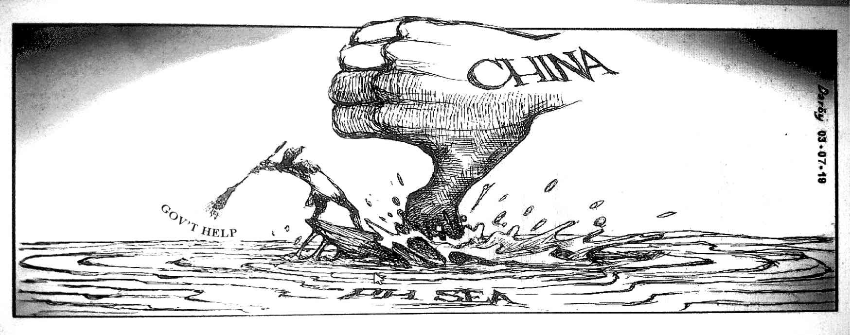 West Philippine Sea Editorial Cartoon
