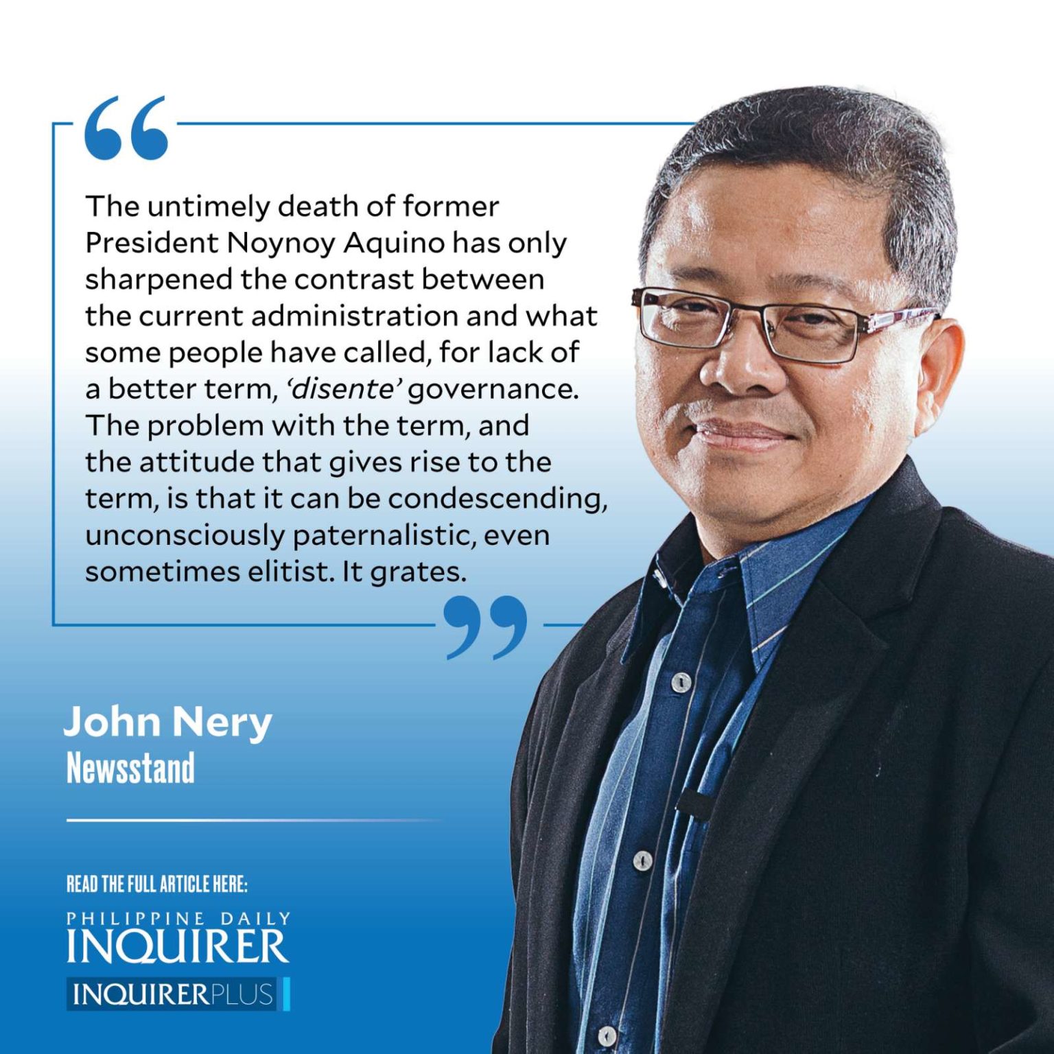 ‘Mabuting tao’ | Inquirer Opinion