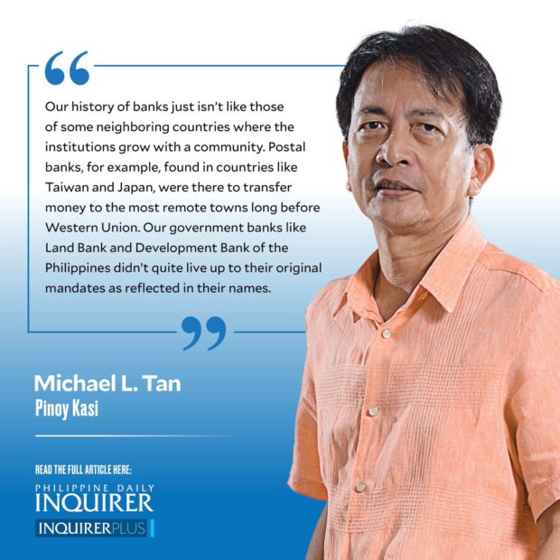 Pinoy Kasi quote card for column: Banks: Whose partners?
