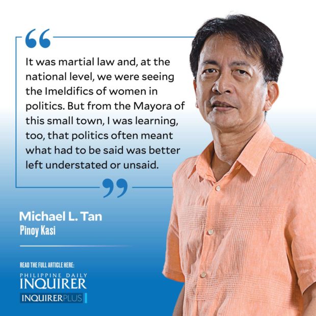 Quote card for Pinoy Kasi: ‘Mayora’