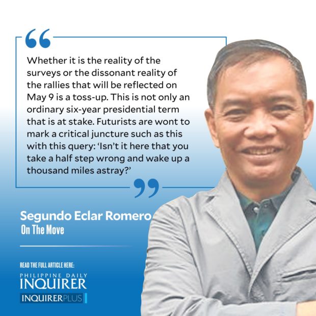 Quote card for On The Move: Duterte’s critical endgame ‘neutrality’