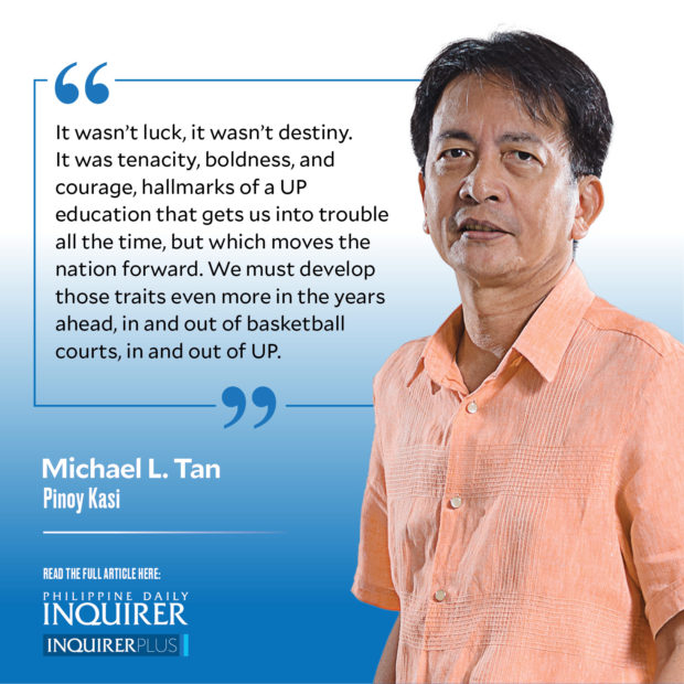 Quote card for Michael Tan, Pinoy Kasi: Long roads to victories