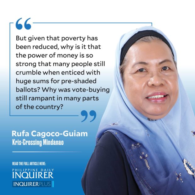 Quote card for Kris-Crossing Mindanao by Rufa Cagoco-Guiam: More continuity than change