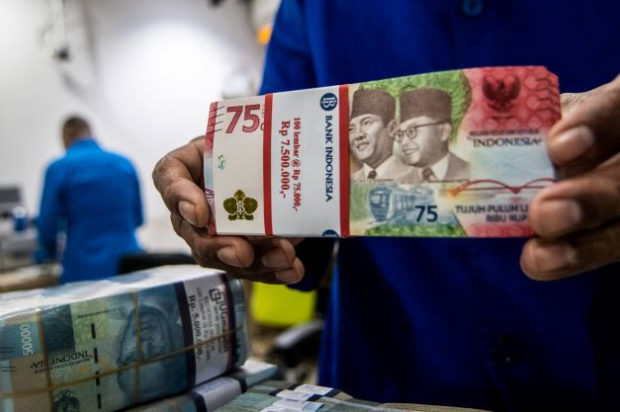 rupiah banknotes  