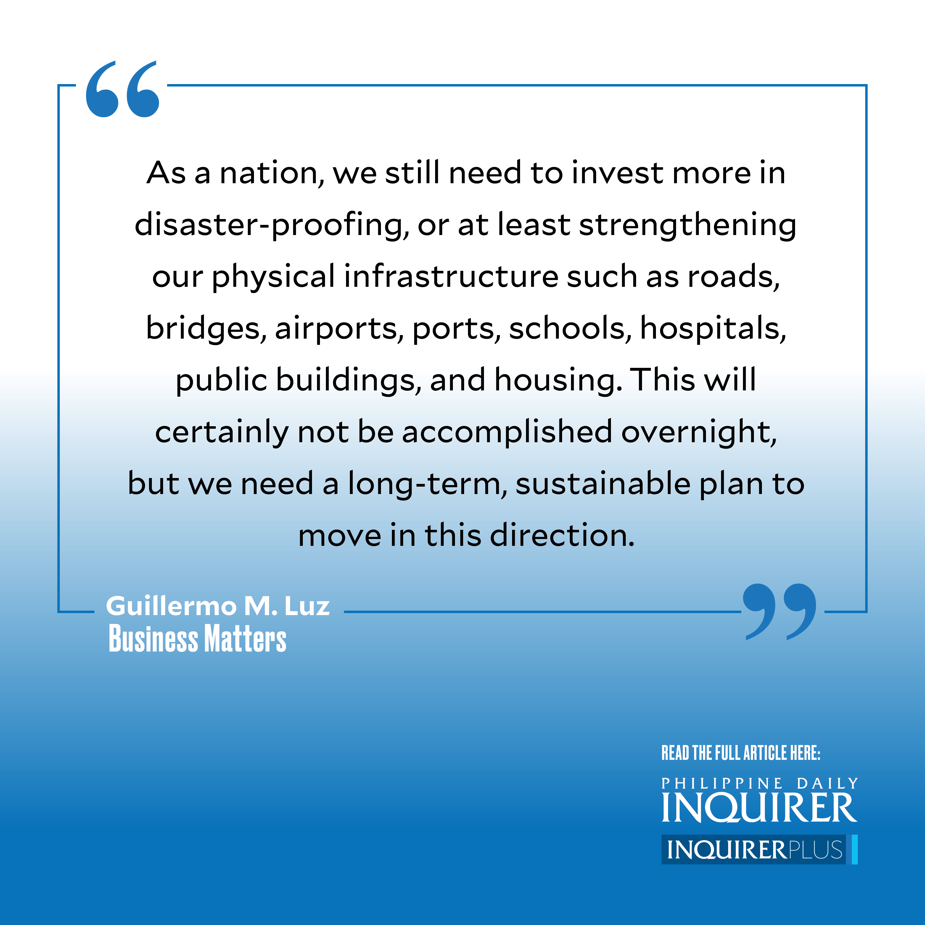 No 1 In World Risk Index 2022 Inquirer Opinion