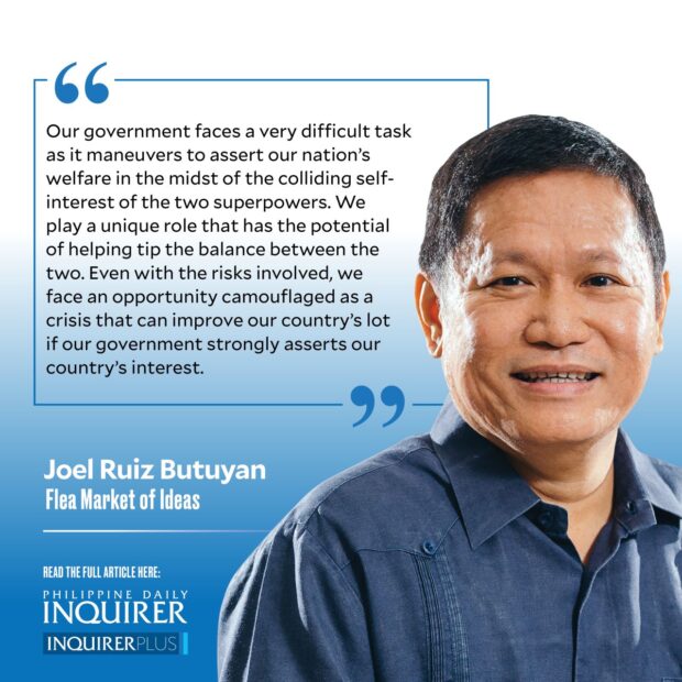 Quote cards for Joel Ruiz Butuyan column: PH amid looming US-China conflict
