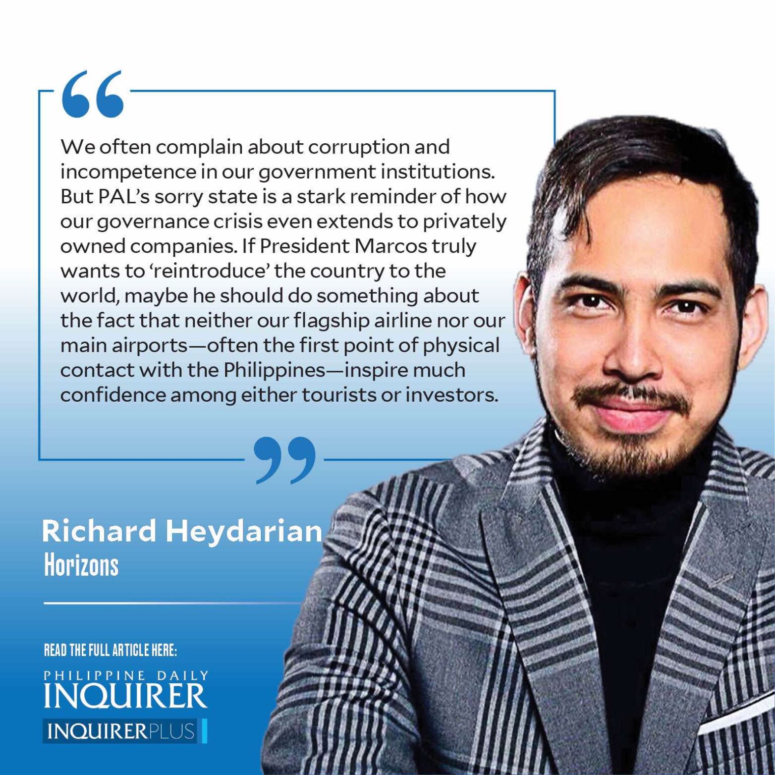 Philippine Airlines the worst flag carrier? Inquirer Opinion