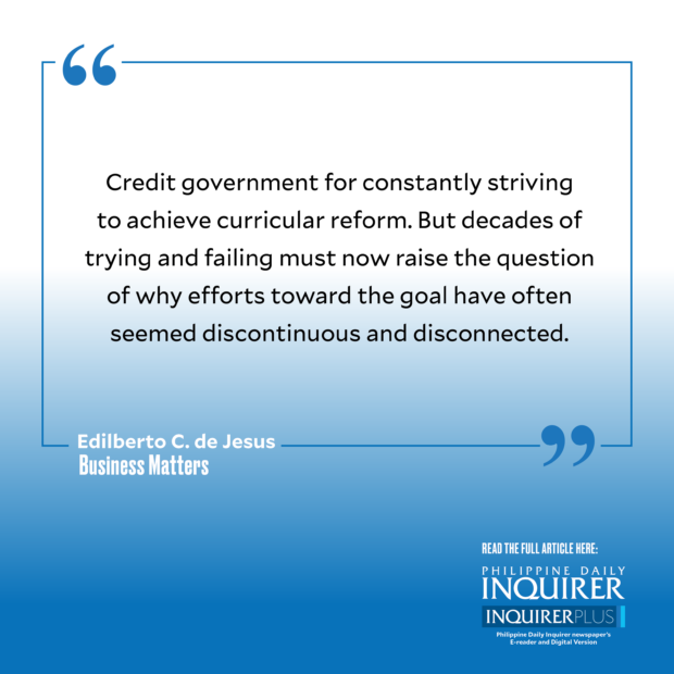 Pursuing Substantial Curricular Reform | Opinion Piece by Inquirer