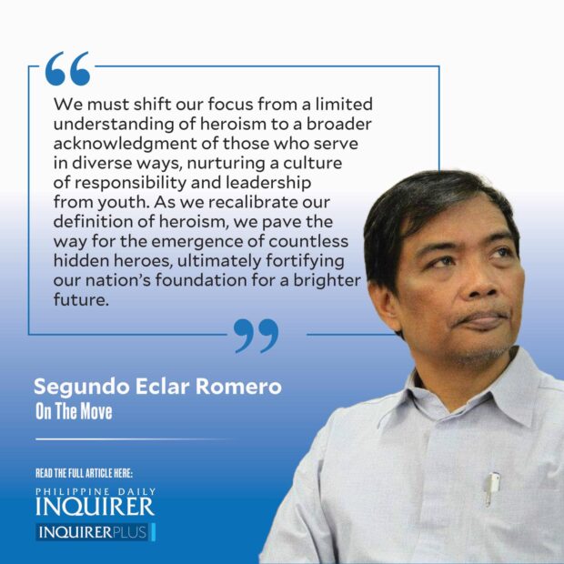 Quote card for On The Move: Fostering unsung heroism in the Philippines