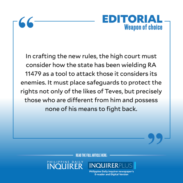 Preferred Weapon: A Perspective | Inquirer Opinion