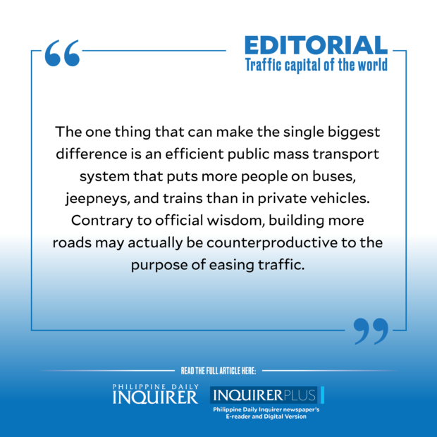 QUOTE CARD FOR EDITORIAL: Traffic capital of the world