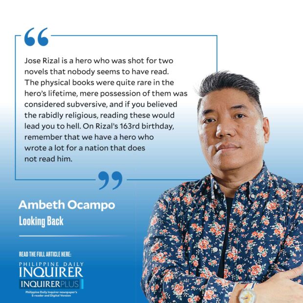 Rizal’s unread legacy