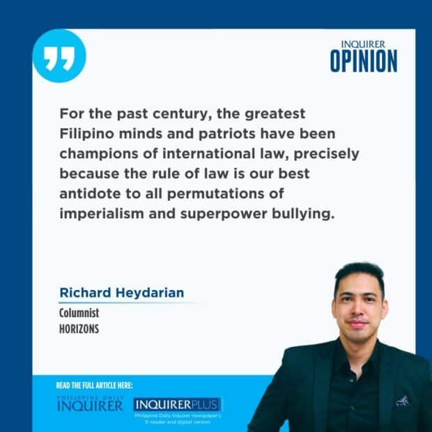 PH: A champion of international law