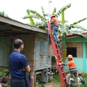 Indigent households in Cebu connect to electricity for the first time through the free house-wiring electrification project of Visayan Electric. Accredited electricians install electrical systems per household, ensuring safe access to reliable power.